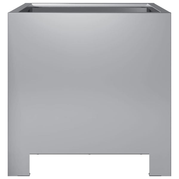 Galvanoitu puutarhakukkalaatikot Magheti 30x30x30cm (2 kpl)