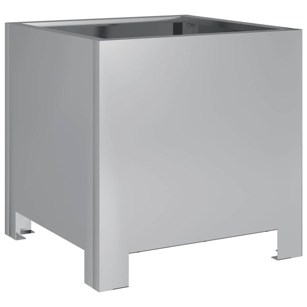 Galvanoitu puutarhakukkalaatikot Magheti 30x30x30cm (2 kpl)