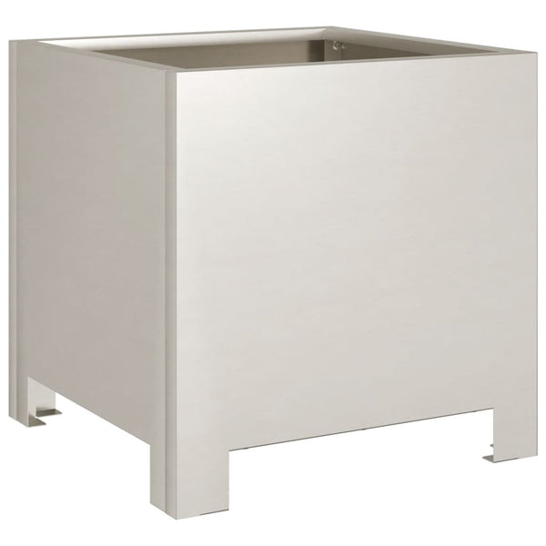 Corten teräs puutarhakukkalaatikot Magheti 30x30x30cm (2 kpl)