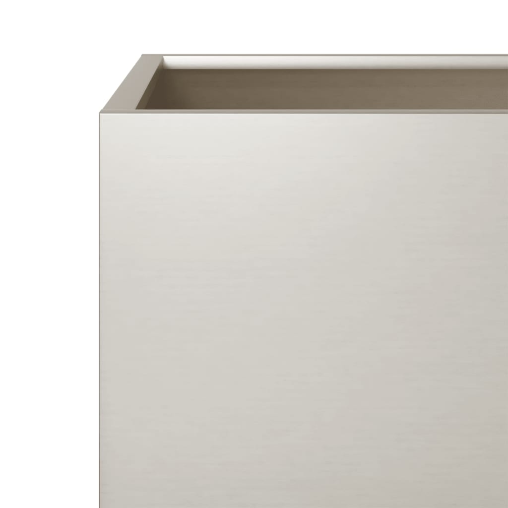 Corten teräs puutarhakukkalaatikot Magheti 30x30x30cm (2 kpl)