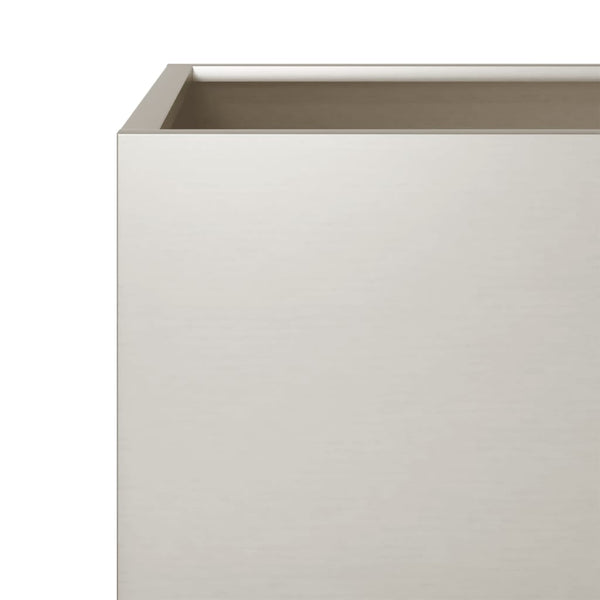 Corten teräs puutarhakukkalaatikot Magheti 30x30x30cm (2 kpl)