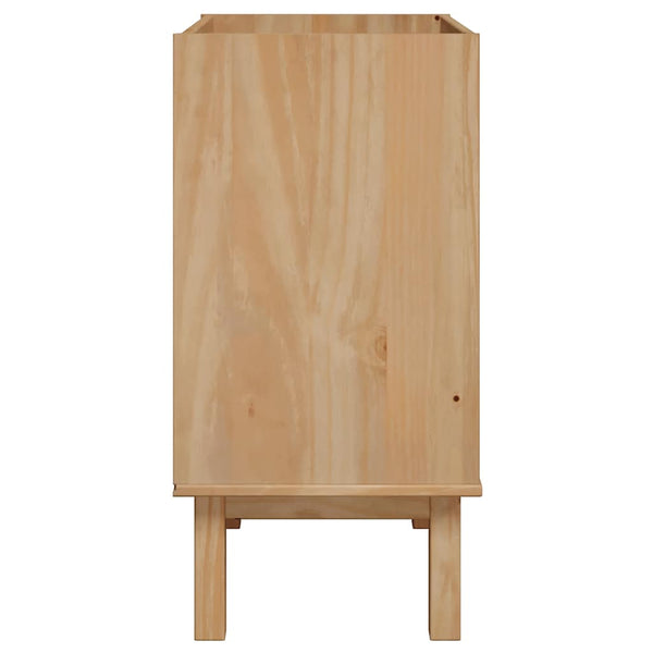 Kylpyhuoneen pesuallaskaappi OTTA 59x40x80 cm täysi mänty