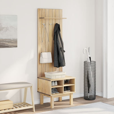 Eteisyksikkö OTTA 50x40x160 cm täysi mänty