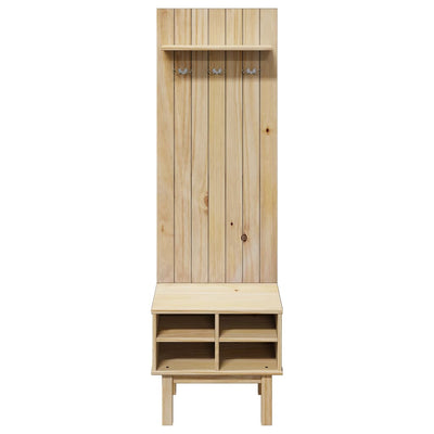 Eteisyksikkö OTTA 50x40x160 cm täysi mänty