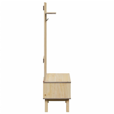 Eteisyksikkö OTTA 50x40x160 cm täysi mänty