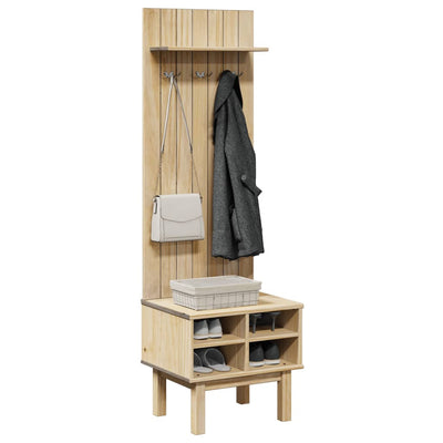 Eteisyksikkö OTTA 50x40x160 cm täysi mänty