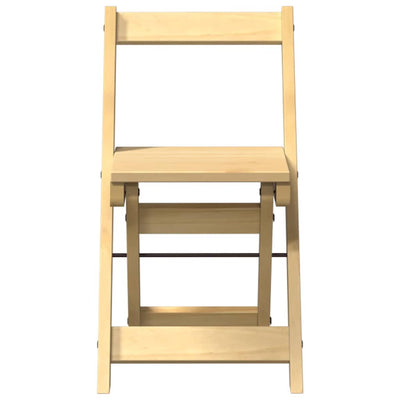 Ruskea ruokapöydän tuolit taitettavat Coca (4 kpl corona mänty)