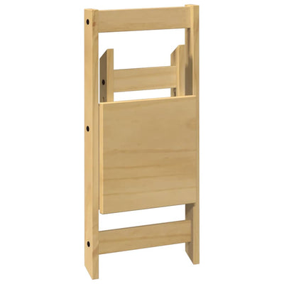 Ruskea ruokapöydän tuolit taitettavat Coca (4 kpl corona mänty)