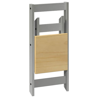 Harmaa ruokapöydän tuolit taitettavat Coca (4 kpl corona mänty)