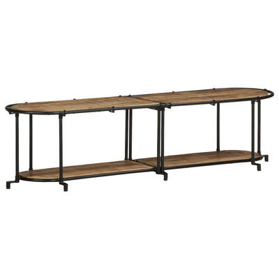 Tv-kaappi Adina 160x42x40cm (massiivipuuta karkea mango)