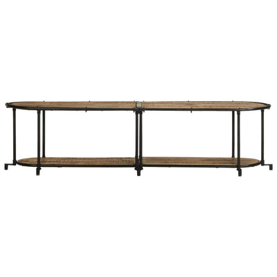 TV-kaappi 160x42x40 cm massiivipuuta karkea mango
