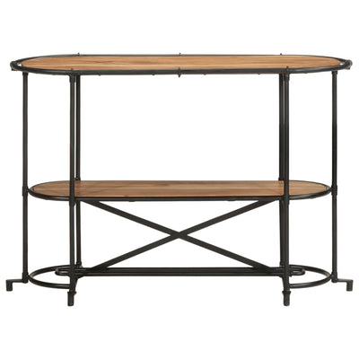 Konsolipöytä 110x42x76 cm täysi akaasiapuu
