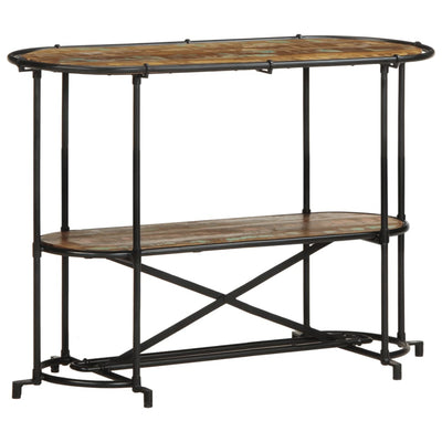 Konsolipöytä 110x42x76 cm täysi kierrätetty puu