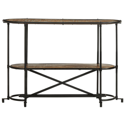 Konsolipöytä 110x42x76 cm täysi kierrätetty puu