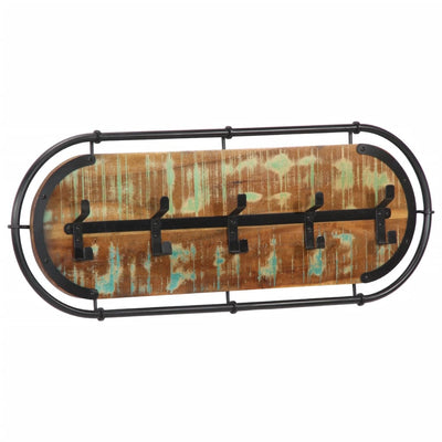 Seinälle kiinnitettävä naulakko Eleonoa (5 koukulla kiinnitetty)