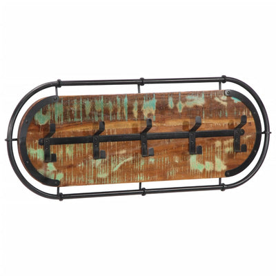 Seinälle kiinnitettävä naulakko Eleonoa (5 koukulla kiinnitetty)