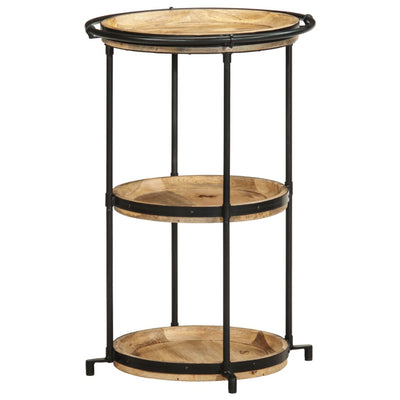 Sivupöytä Kira Ø55x83cm (massiivipuu mango)