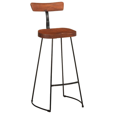 Baarijakkarat 2 kpl 49x43x103 cm täysi mangopuu