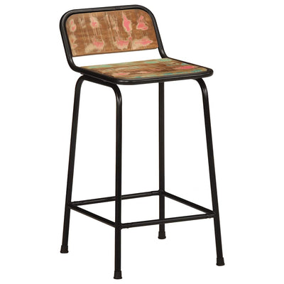 Baarijakkarat 4 kpl 46x35,5x80 cm massiivipuu kierrätetty
