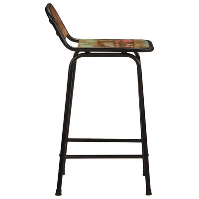 Baarijakkarat 4 kpl 46x35,5x80 cm massiivipuu kierrätetty