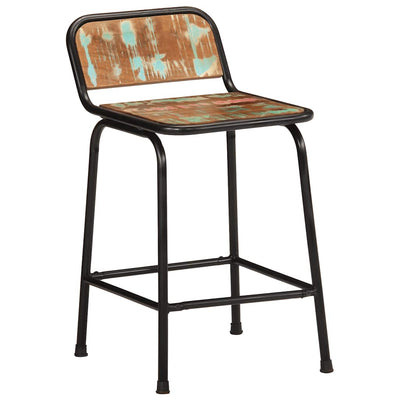 Baarijakkarat 4 kpl 46x35,5x70 cm massiivipuu kierrätetty