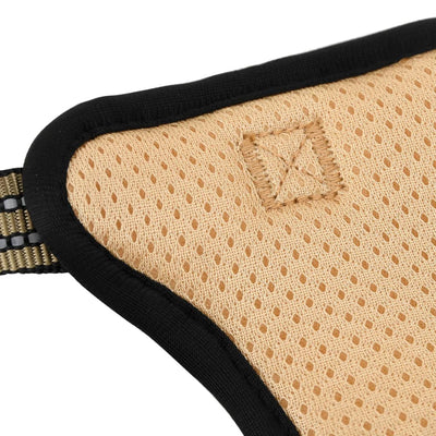 Ruskea koiran valjaat Ilmas XL (heijastavat raidat säädettävä)