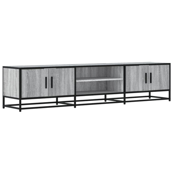 Sonoma harmaa TV-taso 180x35x41 cm teknisestä puusta