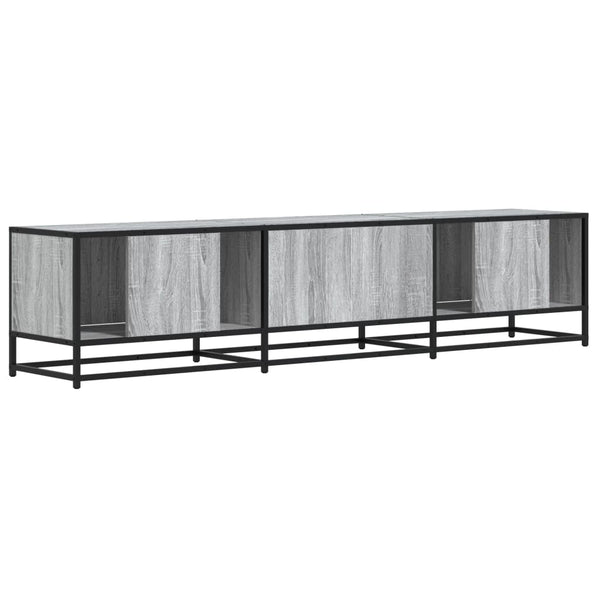Sonoma harmaa TV-taso 180x35x41 cm teknisestä puusta