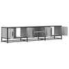 Sonoma harmaa TV-taso 180x35x41 cm teknisestä puusta