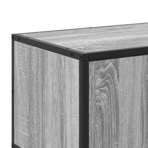 Sonoma harmaa TV-taso 180x35x41 cm teknisestä puusta