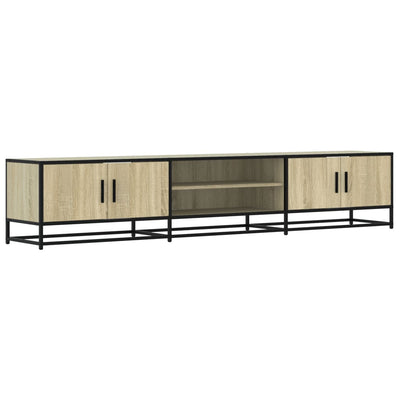 TV-taso Sonoma-tammi 210x35x41 cm tekninen puu