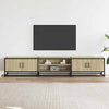 TV-taso Sonoma-tammi 210x35x41 cm tekninen puu