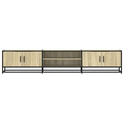 TV-taso Sonoma-tammi 210x35x41 cm tekninen puu