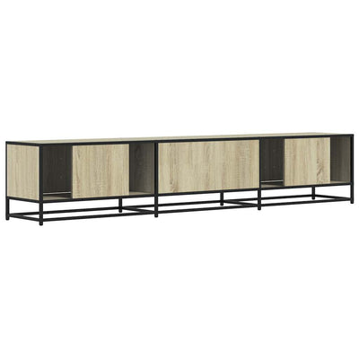 TV-taso Sonoma-tammi 210x35x41 cm tekninen puu