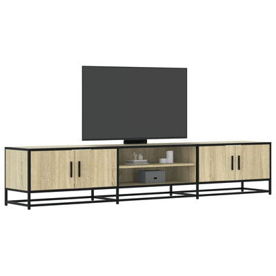 TV-taso Sonoma-tammi 210x35x41 cm tekninen puu