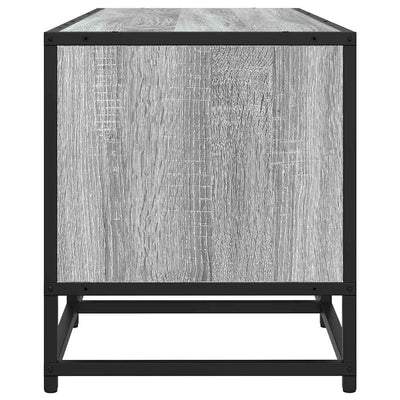 TV-taso harmaa Sonoma 210x35x41 cm tekninen puu
