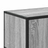 TV-taso harmaa Sonoma 210x35x41 cm tekninen puu