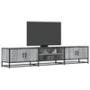 TV-taso harmaa Sonoma 210x35x41 cm tekninen puu