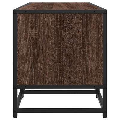 TV-taso ruskea tammi 210x35x41 cm tekninen puu