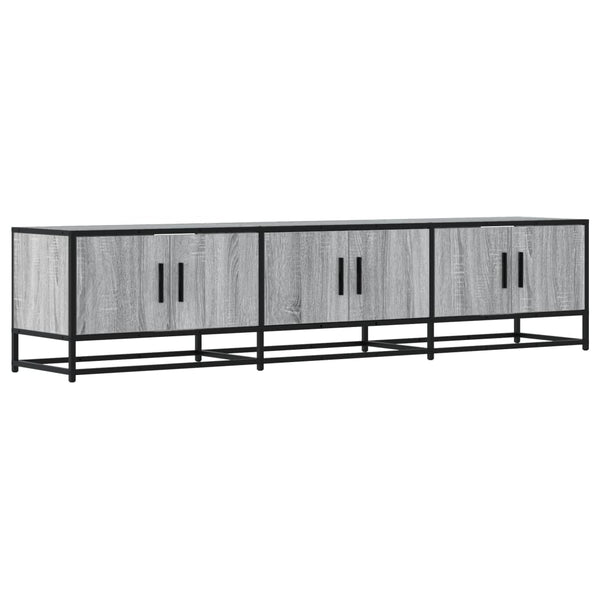 Harmaa Sonoma TV-taso 180x35x41 cm teknisestä puusta