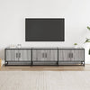 Harmaa Sonoma TV-taso 180x35x41 cm teknisestä puusta
