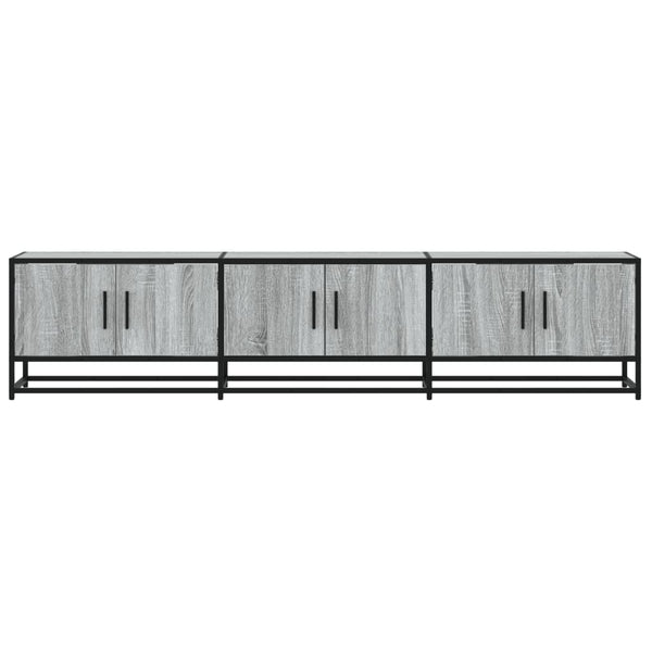 Harmaa Sonoma TV-taso 180x35x41 cm teknisestä puusta