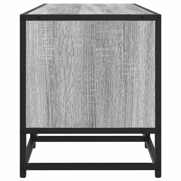 Harmaa Sonoma TV-taso 180x35x41 cm teknisestä puusta
