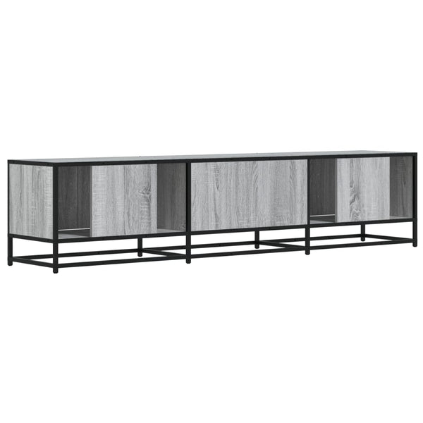 Harmaa Sonoma TV-taso 180x35x41 cm teknisestä puusta