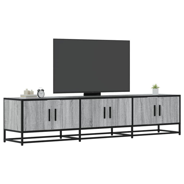 Harmaa Sonoma TV-taso 180x35x41 cm teknisestä puusta