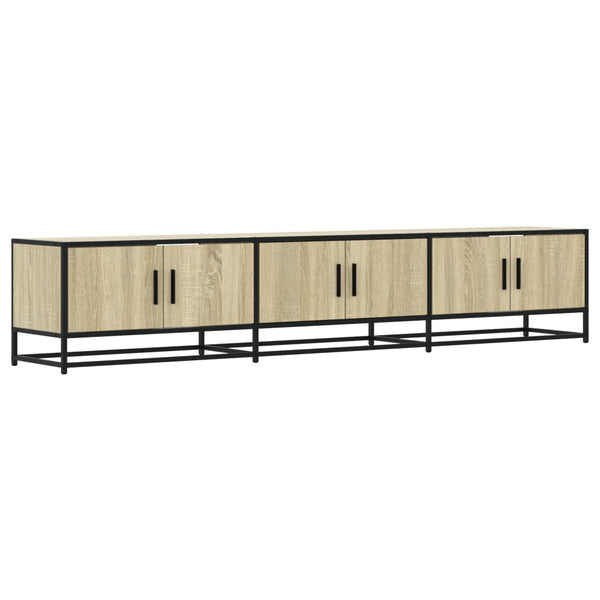 TV-taso Sonoma-tammi 210x35x41 cm tekninen puu