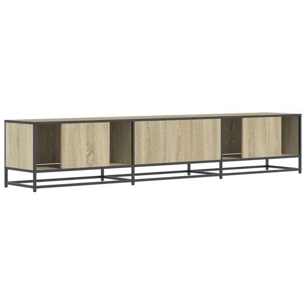 TV-taso Sonoma-tammi 210x35x41 cm tekninen puu