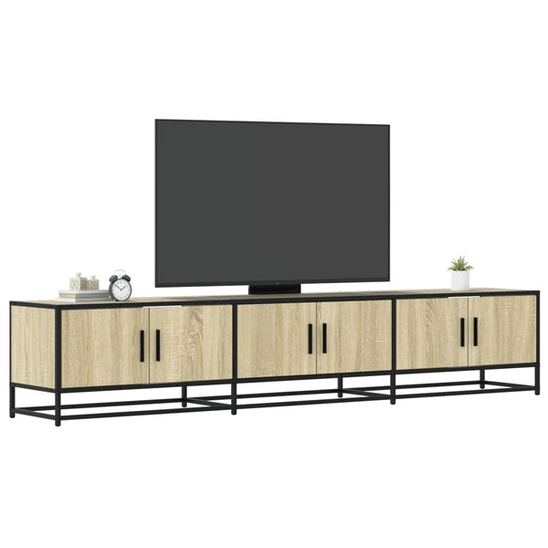 TV-taso Sonoma-tammi 210x35x41 cm tekninen puu