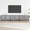 TV-taso harmaa Sonoma 210x35x41 cm tekninen puu