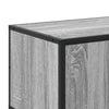 TV-taso harmaa Sonoma 210x35x41 cm tekninen puu